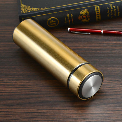 Smart Insulated Cup Stainless Steel 304 Temperature Display Cup Gift Custom Water Cup Frosted Business Straight Cup Wholesale