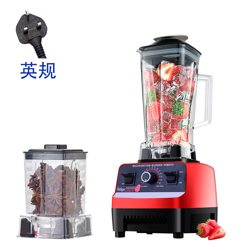 Blender Multi-Functional Food Processor Household Kitchen Grinder Baby Food Soy Milk Maker Large Capacity Fruit and Vegetable Juicer Cross-Border