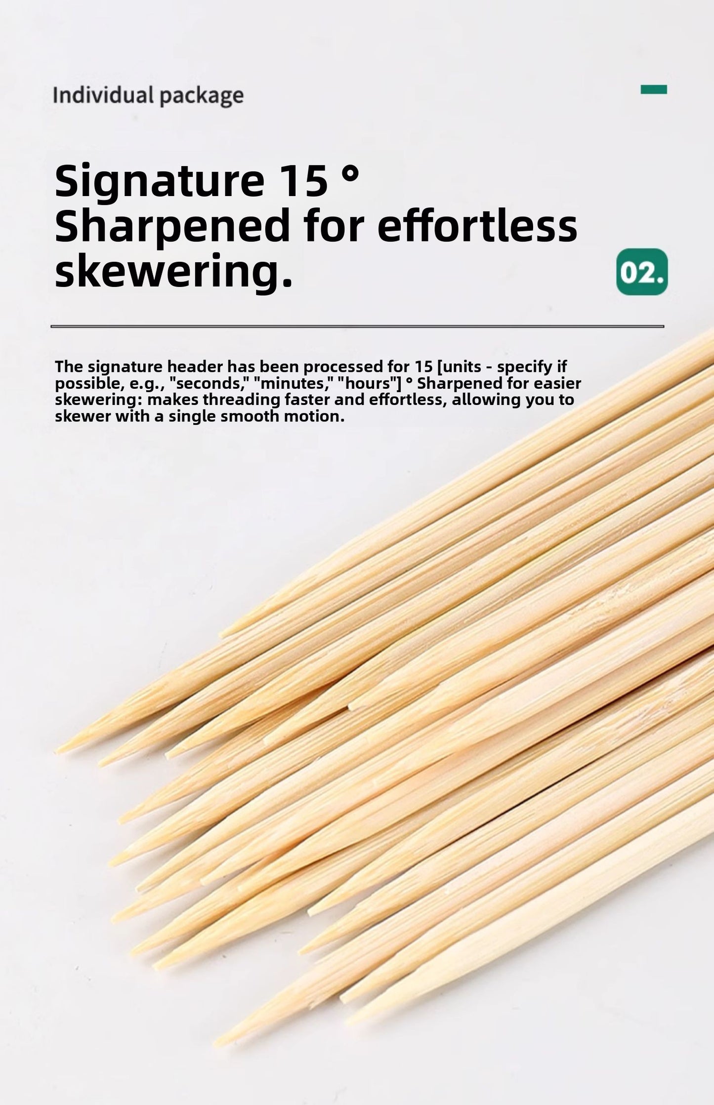 BBQ Bamboo Sticks Commercial Bobo Chicken Hot Pot Mutton Good Smell Stick Disposable Prod Snack Spicy Hot Pot Household Wholesale