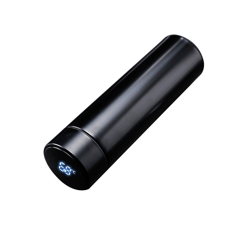 Smart Insulated Cup Stainless Steel 304 Temperature Display Cup Gift Custom Water Cup Frosted Business Straight Cup Wholesale