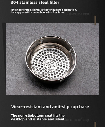 Smart Insulated Cup Stainless Steel 304 Temperature Display Cup Gift Custom Water Cup Frosted Business Straight Cup Wholesale