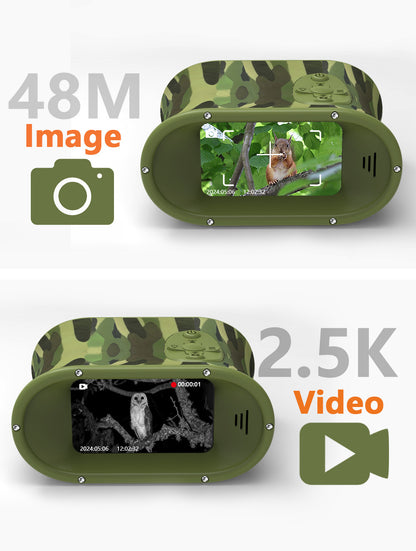 New Hot-Selling HD Photo and Video Birdwatching Binoculars Infrared Outdoor Children's Cross-Border Digital Telescope Night Vision Device