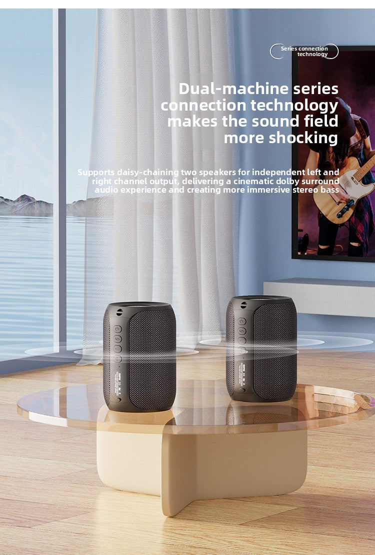 Fanatic New S32pro Bluetooth Speaker Outdoor Portable High-Quality Sound Subwoofer Home Audio Cross-Border