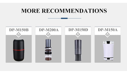 Shopkeeper's Recommendation Portable Fully Automatic Espresso Capsule Coffee Machine Compatible with Large and Small Capsules and Coffee Powder