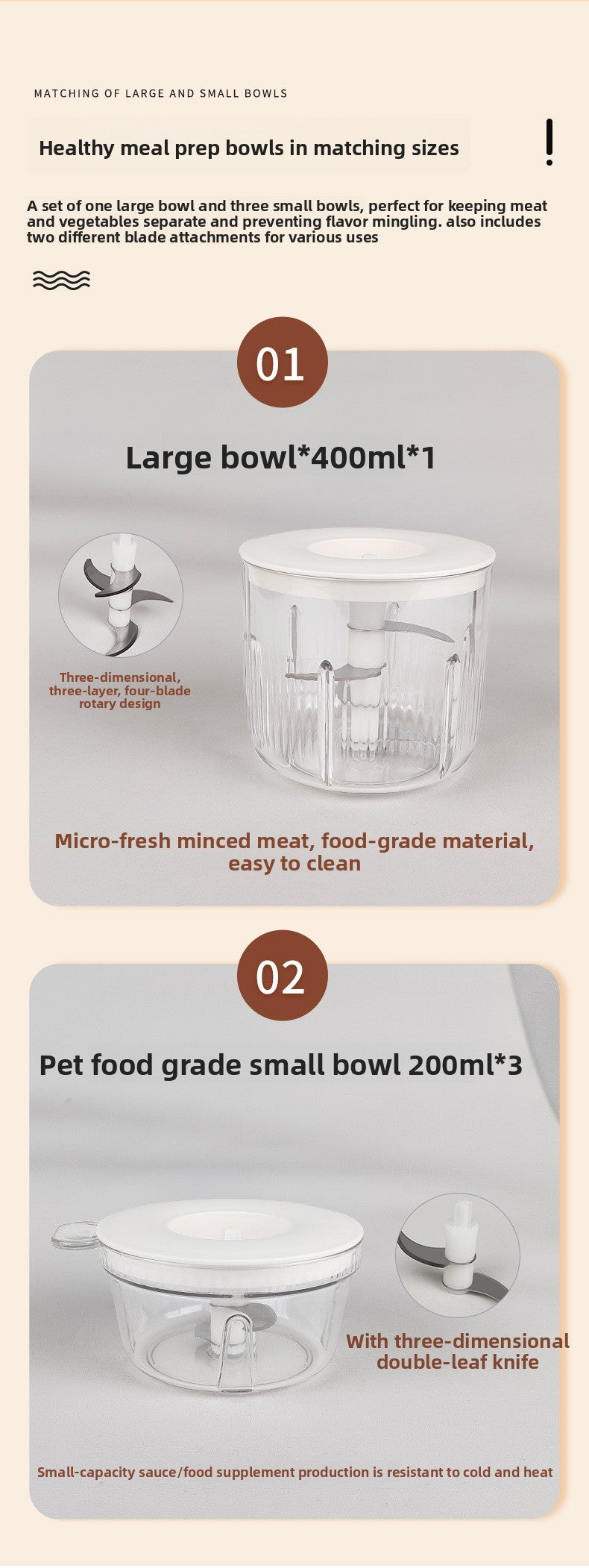 Household Wireless Electric Meat Grinder Kitchen Multifunctional Food Processor Garlic Masher Small Meat Chopper Baby Food Processor