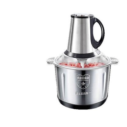 Cross-Border Meat Grinder Stainless Steel Multi-Functional Blender Household Electric Food Processor Large Capacity Baby Food Maker Meat Mincer