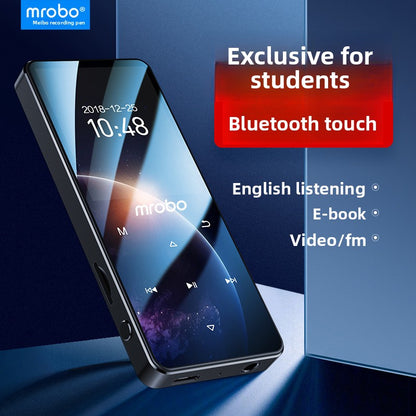 MP3 Manufacturer Supplies A6 Student Player MP4 Card Slot Touch Button Bluetooth Speaker Mini Portable Walkman