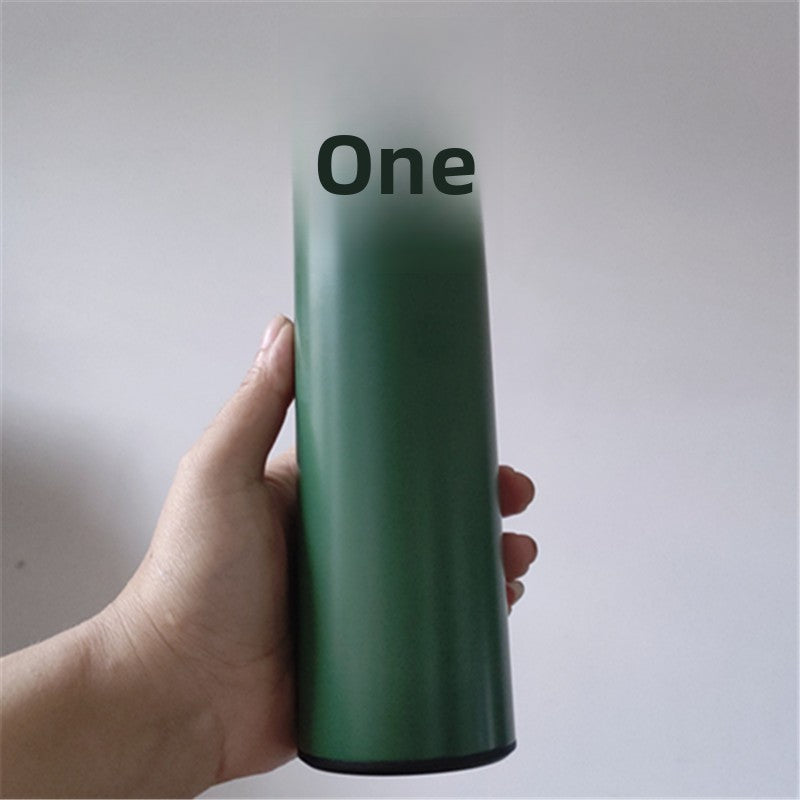 Smart Insulated Cup Stainless Steel 304 Temperature Display Cup Gift Custom Water Cup Frosted Business Straight Cup Wholesale