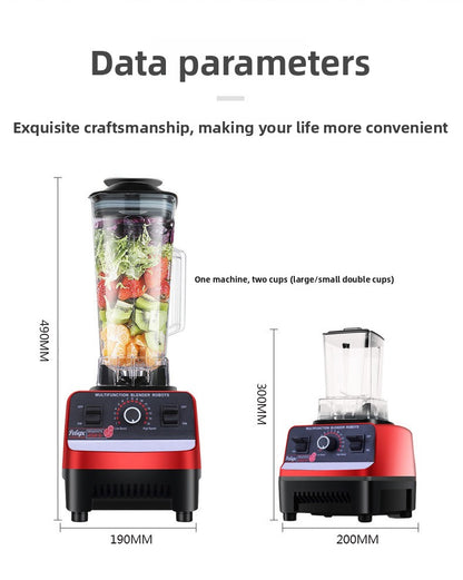 Blender Multi-Functional Food Processor Household Kitchen Grinder Baby Food Soy Milk Maker Large Capacity Fruit and Vegetable Juicer Cross-Border