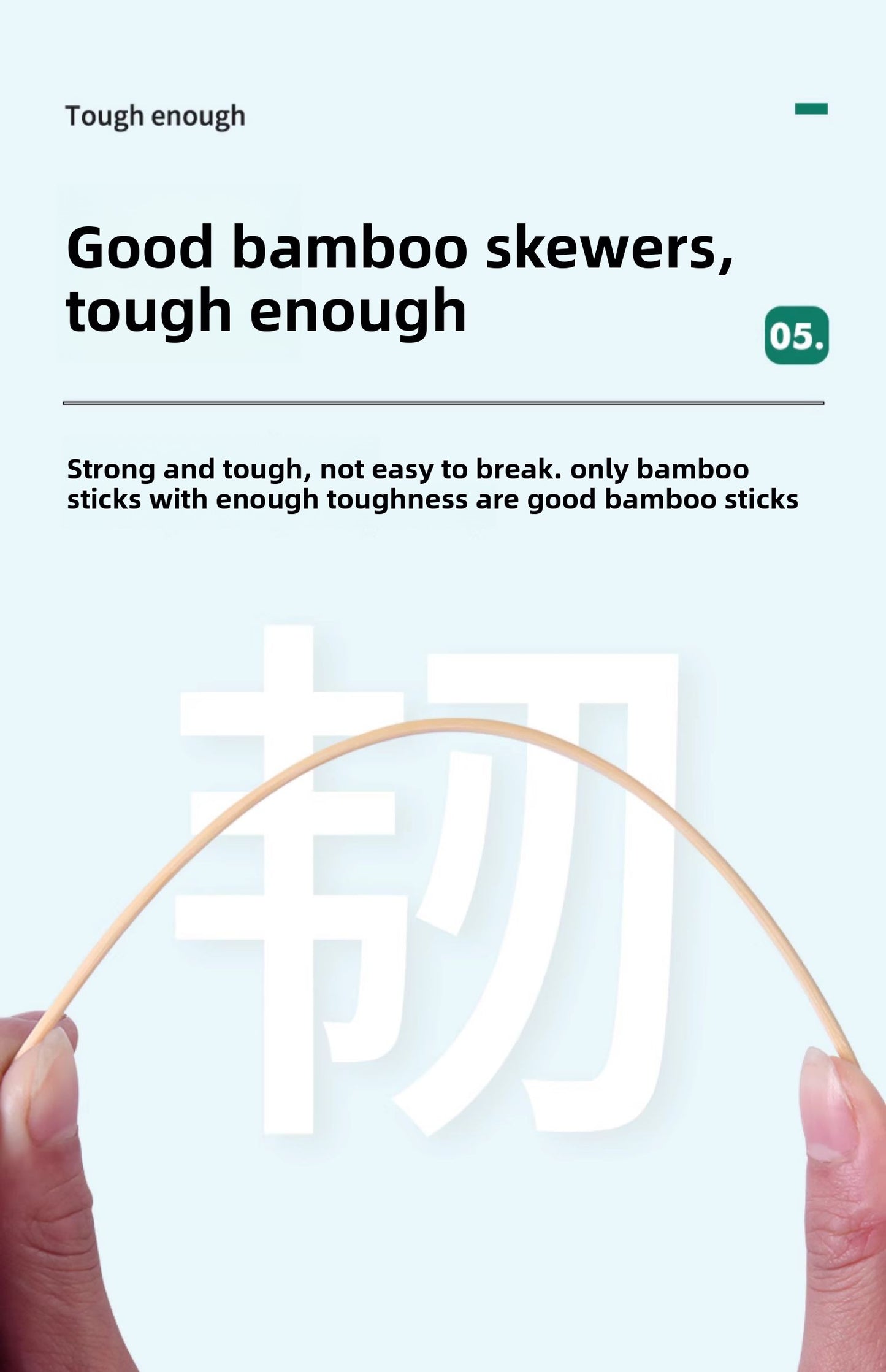 BBQ Bamboo Sticks Commercial Bobo Chicken Hot Pot Mutton Good Smell Stick Disposable Prod Snack Spicy Hot Pot Household Wholesale