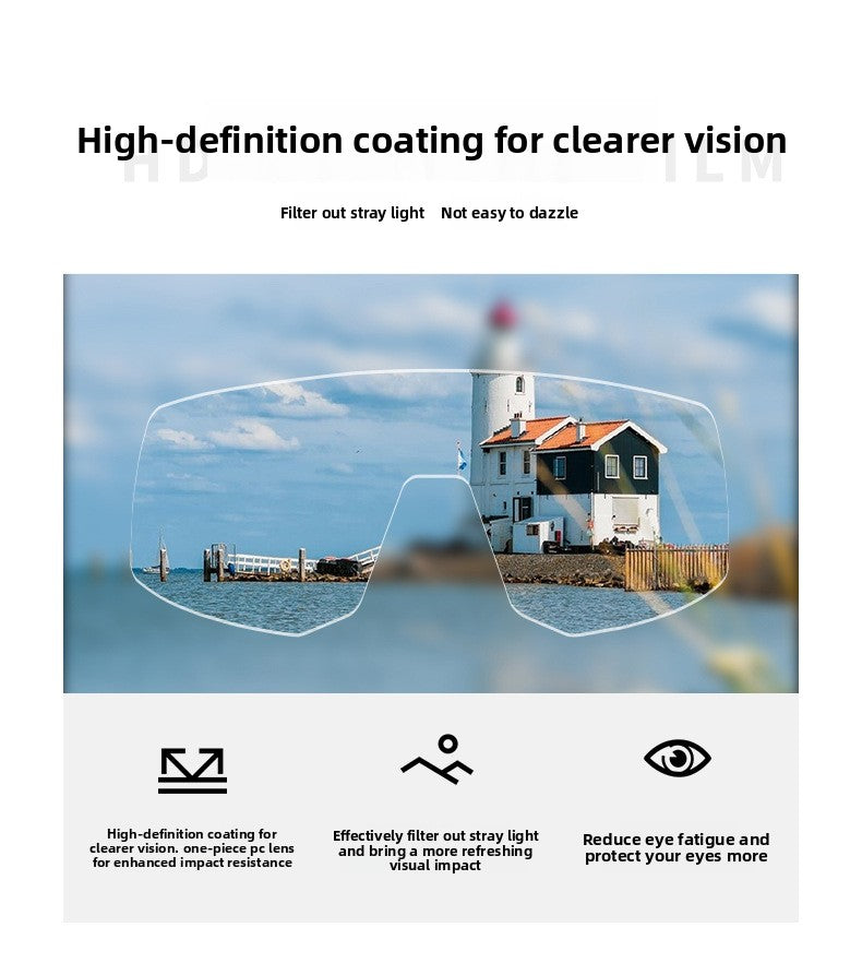 Photochromic Cycling Glasses Day and Night Windproof Sports Glasses Running Marathon Glasses Cycling Goggles