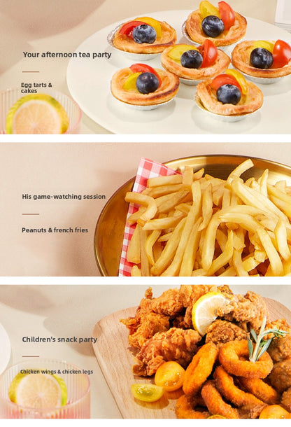 2025 New Model Air Fryer Large Capacity Touchscreen Visual Household Multifunctional Electric Oven Export Electric Fryer