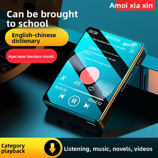 Factory Direct XIAOXIN MP3 Walkman Factory Wholesale Bluetooth HIFI5.0 Learning Recording Music Player