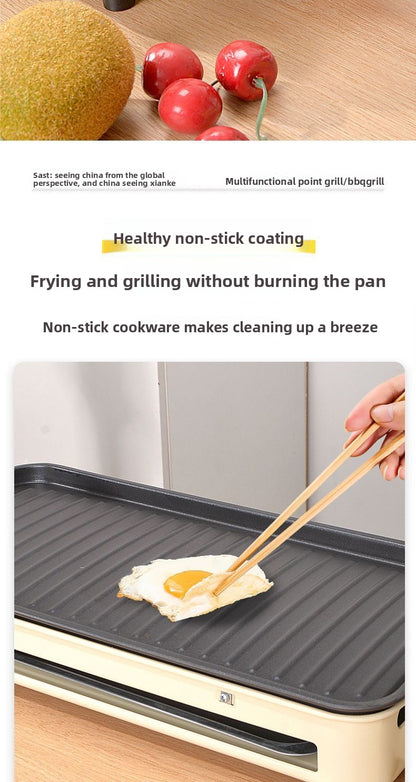 High Power 1500W Multifunctional Electric Grill Smokeless BBQ All-in-One Machine Master of Skewers and Grilling at Your Fingertips