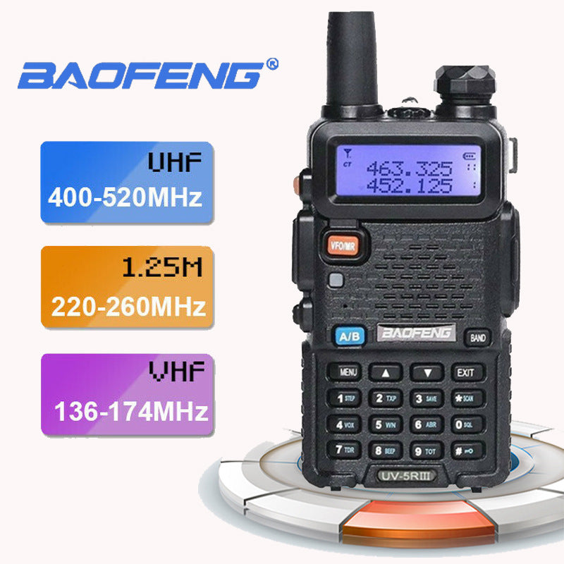 Walkie-Talkie UV-5RIII Three-Stage Civilian Outdoor High-Power UV5R Three-Stage Manufacturer Wholesale
