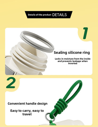 JEKO Multi-Drink Insulated Cup 316 Stainless Steel Food Grade Children Students Men Women High Appearance Cartoon Water Bottle