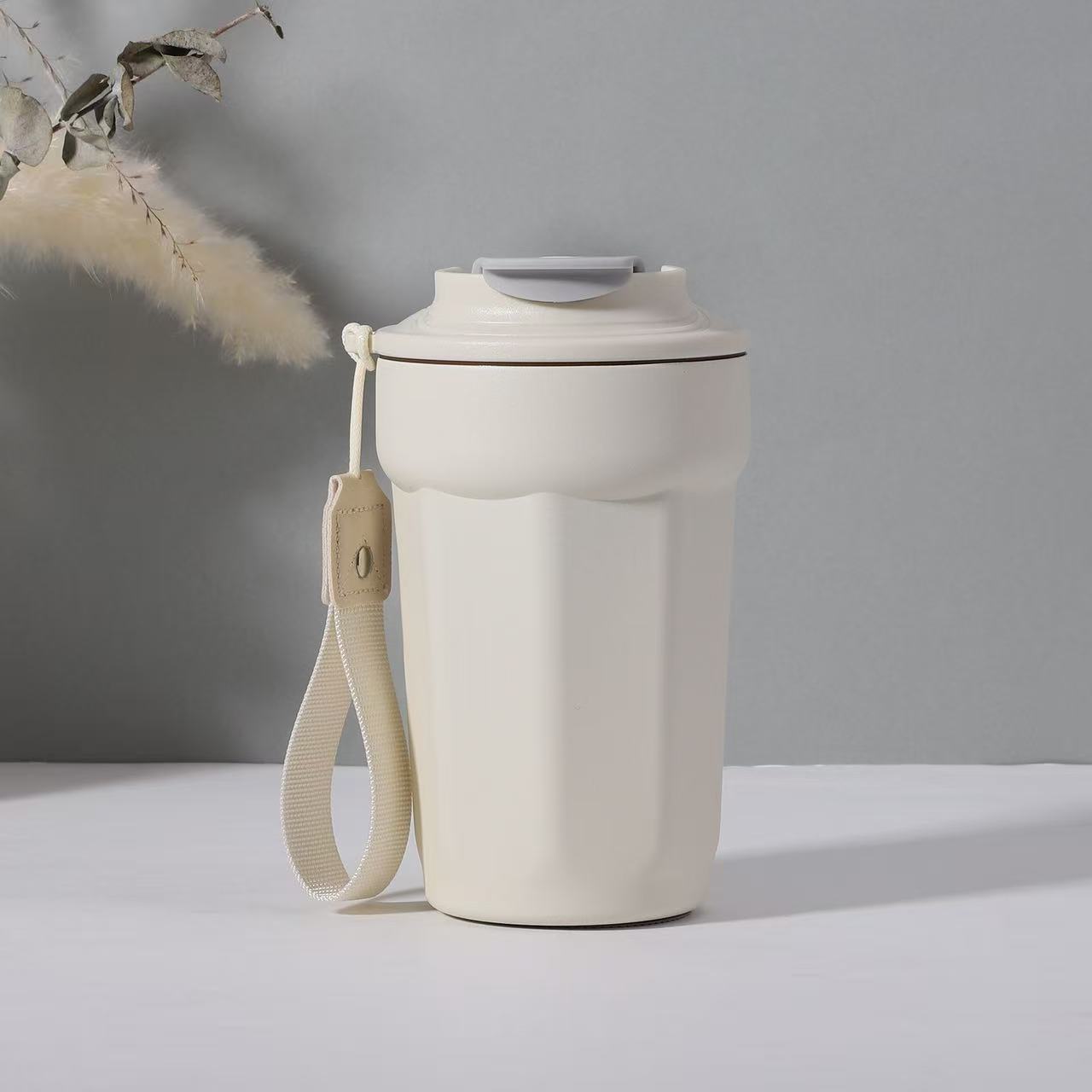 New Smart 316 Stainless Steel Coffee Cup High-Value Gift Insulated Cup Portable Cup Internet Celebrity Water Cup