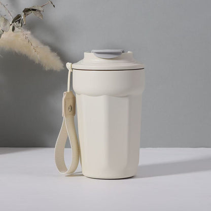 New Smart 316 Stainless Steel Coffee Cup High-Value Gift Insulated Cup Portable Cup Internet Celebrity Water Cup