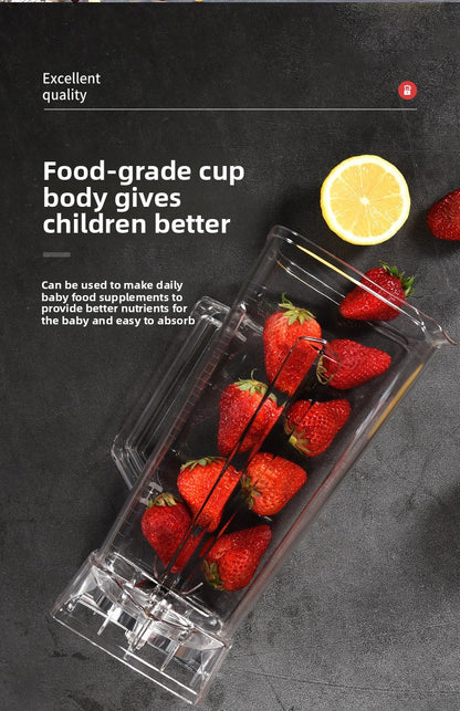 Blender Multi-Functional Food Processor Household Kitchen Grinder Baby Food Soy Milk Maker Large Capacity Fruit and Vegetable Juicer Cross-Border