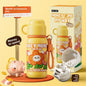 JEKO Multi-Drink Insulated Cup 316 Stainless Steel Food Grade Children Students Men Women High Appearance Cartoon Water Bottle