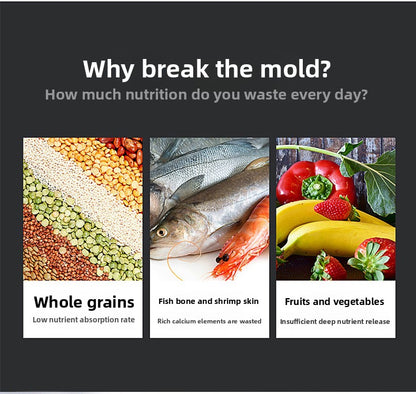 Blender Multi-Functional Food Processor Household Kitchen Grinder Baby Food Soy Milk Maker Large Capacity Fruit and Vegetable Juicer Cross-Border