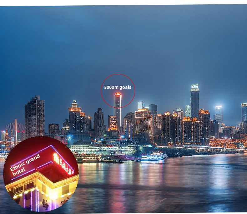 Manufacturer Wholesale Foldable 10X25 Small Paul Travel Outdoor Supplies Mini HD High Magnification Binoculars