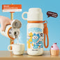 JEKO Multi-Drink Insulated Cup 316 Stainless Steel Food Grade Children Students Men Women High Appearance Cartoon Water Bottle