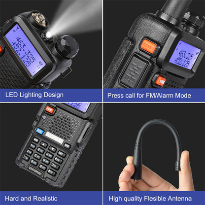 Walkie-Talkie UV-5RIII Three-Stage Civilian Outdoor High-Power UV5R Three-Stage Manufacturer Wholesale
