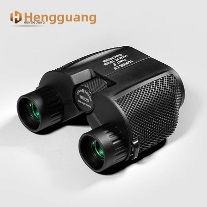 Manufacturer Wholesale Foldable 10X25 Small Paul Travel Outdoor Supplies Mini HD High Magnification Binoculars