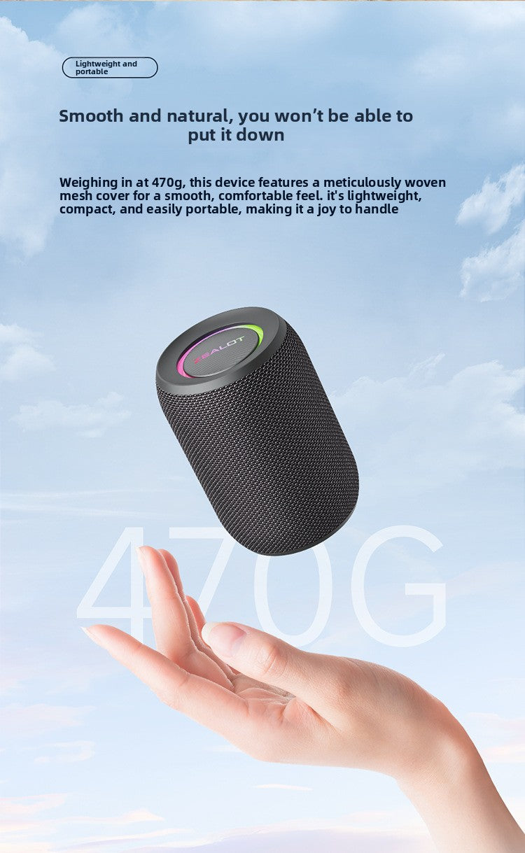 Fanatic New S32pro Bluetooth Speaker Outdoor Portable High-Quality Sound Subwoofer Home Audio Cross-Border