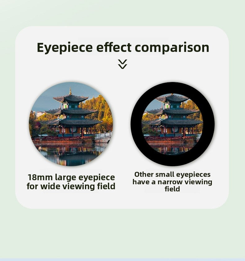 BIJIA10x42 Binoculars High Magnification HD Low Light Night Vision Nitrogen Filled Waterproof Concert Outdoor Binoculars