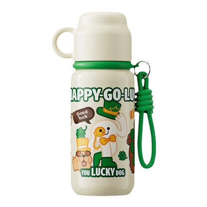 JEKO Multi-Drink Insulated Cup 316 Stainless Steel Food Grade Children Students Men Women High Appearance Cartoon Water Bottle