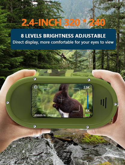 New Hot-Selling HD Photo and Video Birdwatching Binoculars Infrared Outdoor Children's Cross-Border Digital Telescope Night Vision Device