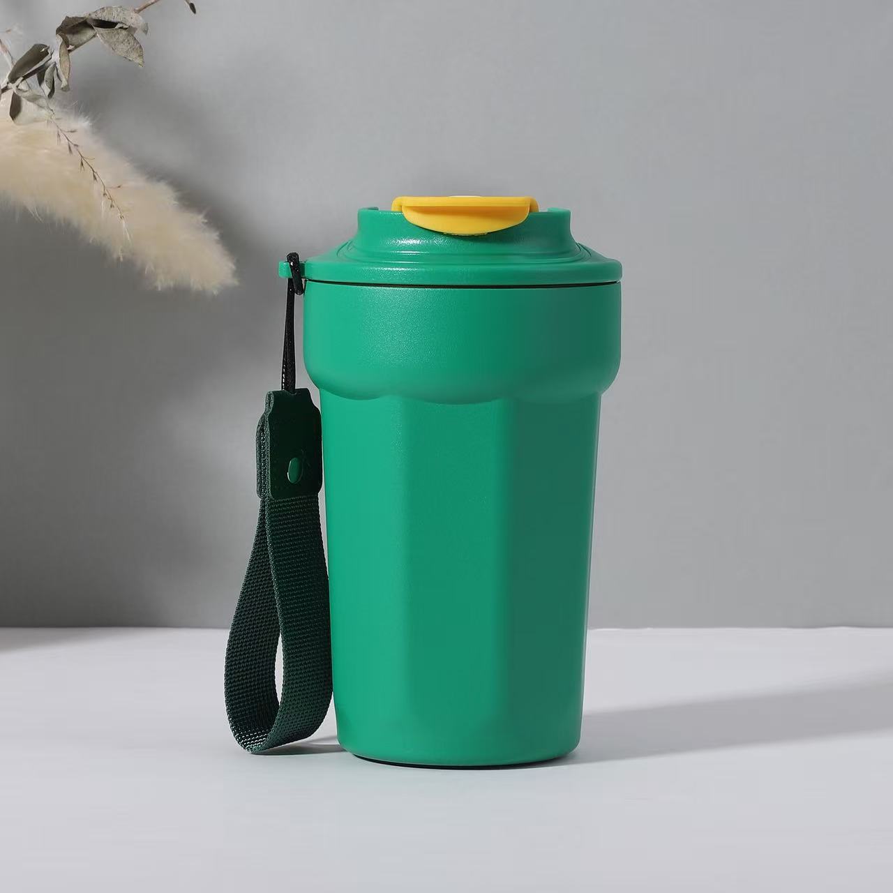 New Smart 316 Stainless Steel Coffee Cup High-Value Gift Insulated Cup Portable Cup Internet Celebrity Water Cup