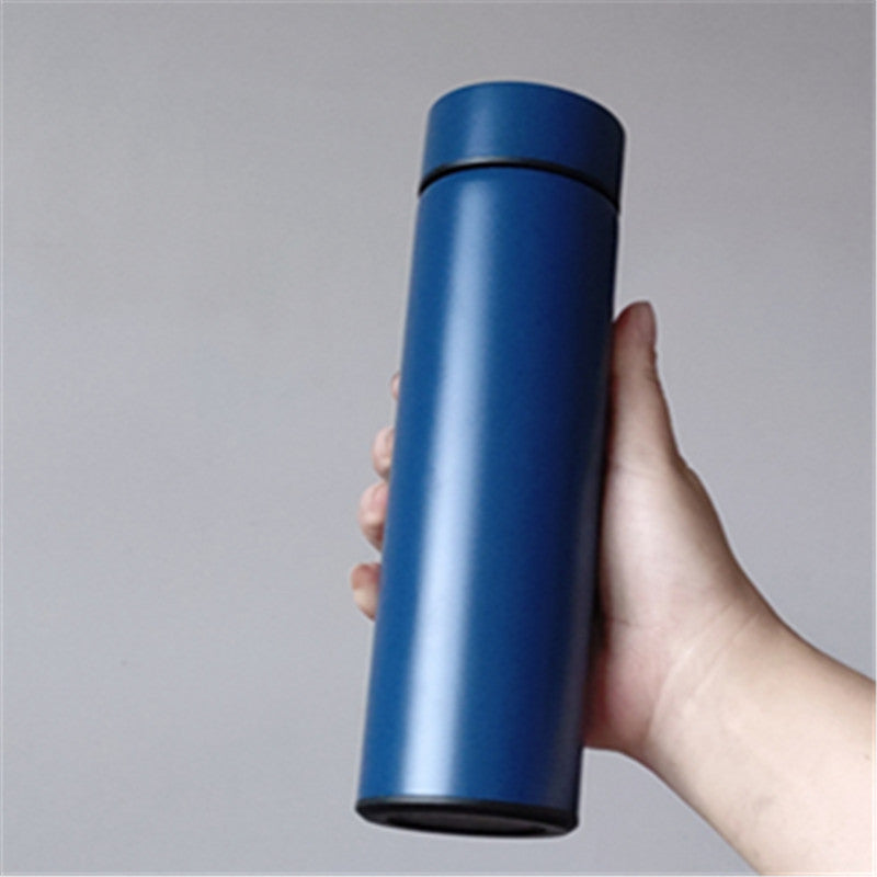 Smart Insulated Cup Stainless Steel 304 Temperature Display Cup Gift Custom Water Cup Frosted Business Straight Cup Wholesale