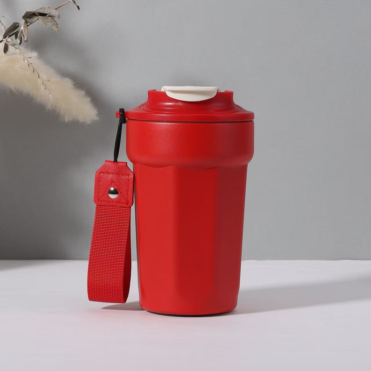 New Smart 316 Stainless Steel Coffee Cup High-Value Gift Insulated Cup Portable Cup Internet Celebrity Water Cup