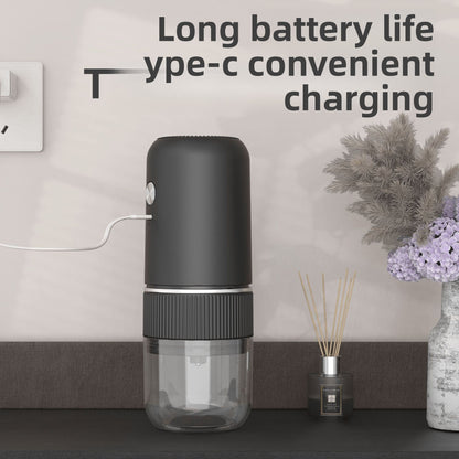 Electric Grinder Italian Hand Brew Coffee Bean Grinder Adjustable Coarseness Rechargeable Portable Small Household Bean Grinder