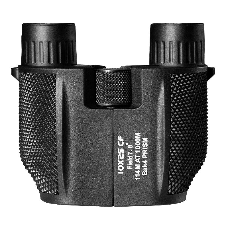 Manufacturer Wholesale Foldable 10X25 Small Paul Travel Outdoor Supplies Mini HD High Magnification Binoculars