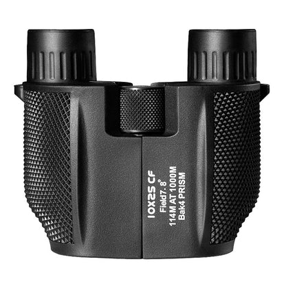Manufacturer Wholesale Foldable 10X25 Small Paul Travel Outdoor Supplies Mini HD High Magnification Binoculars