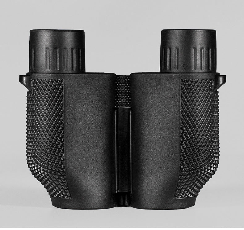 Manufacturer Wholesale Foldable 10X25 Small Paul Travel Outdoor Supplies Mini HD High Magnification Binoculars