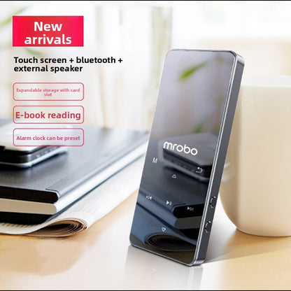 MP3 Manufacturer Supplies A6 Student Player MP4 Card Slot Touch Button Bluetooth Speaker Mini Portable Walkman