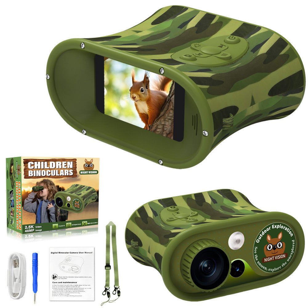 New Hot-Selling HD Photo and Video Birdwatching Binoculars Infrared Outdoor Children's Cross-Border Digital Telescope Night Vision Device
