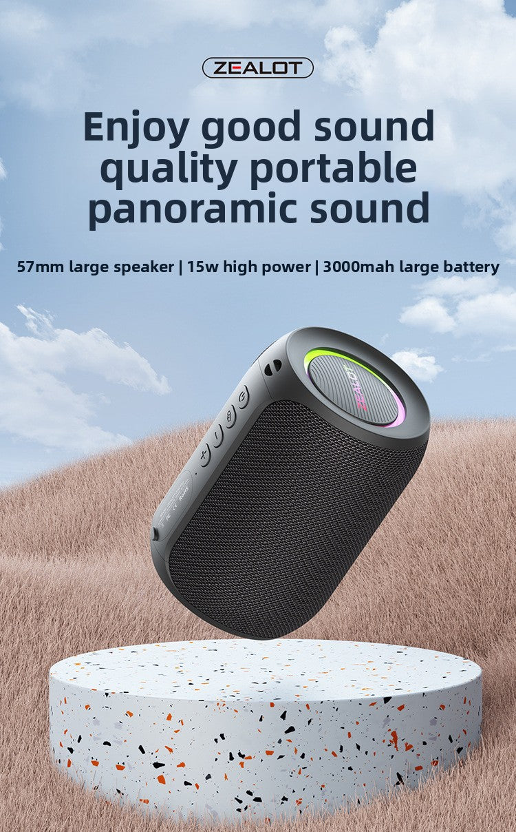Fanatic New S32pro Bluetooth Speaker Outdoor Portable High-Quality Sound Subwoofer Home Audio Cross-Border