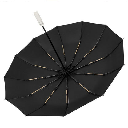 Automatic 24-Rib Umbrella Folding Umbrella High-End Feel Dual-Use Sunshade Sun Protection Umbrella Business Wholesale Custom Sun Umbrella