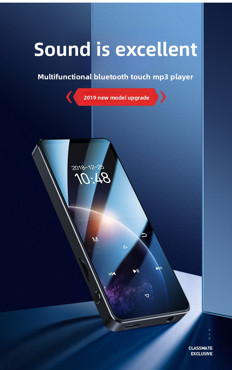 MP3 Manufacturer Supplies A6 Student Player MP4 Card Slot Touch Button Bluetooth Speaker Mini Portable Walkman