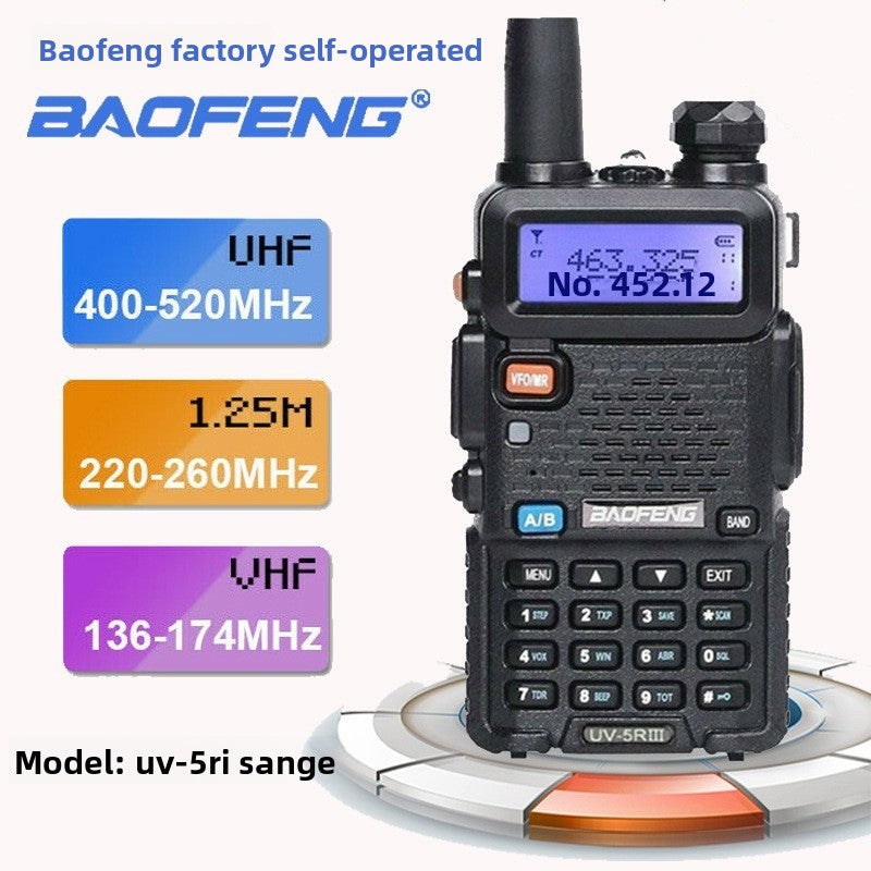 Walkie-Talkie UV-5RIII Three-Stage Civilian Outdoor High-Power UV5R Three-Stage Manufacturer Wholesale
