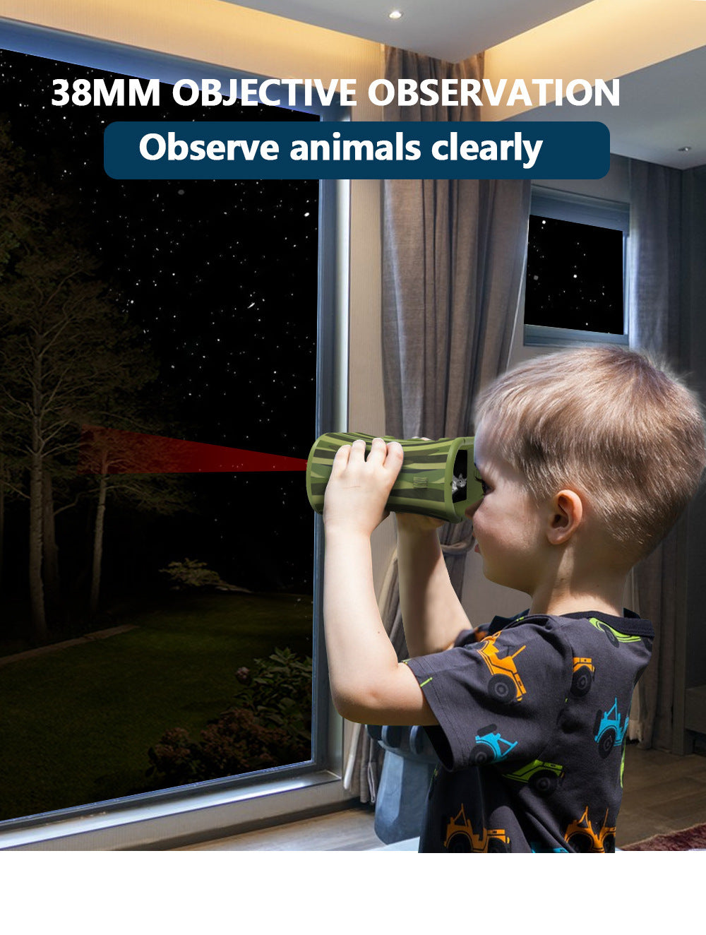 New Hot-Selling HD Photo and Video Birdwatching Binoculars Infrared Outdoor Children's Cross-Border Digital Telescope Night Vision Device